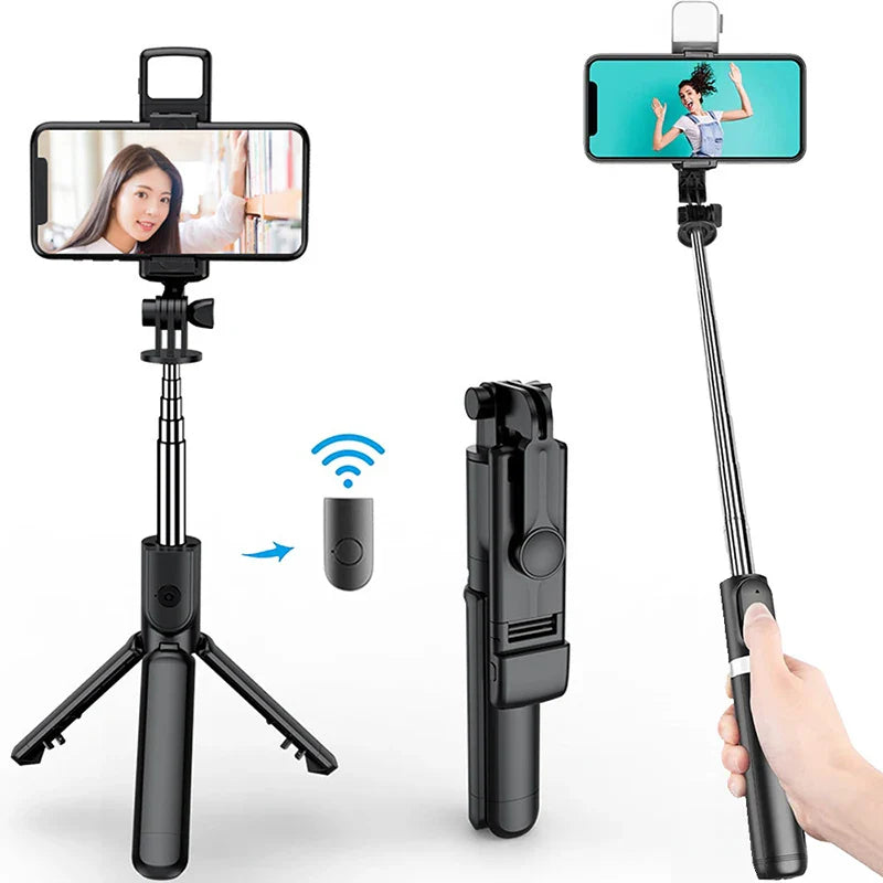 Portable Bluetooth Selfie Stick