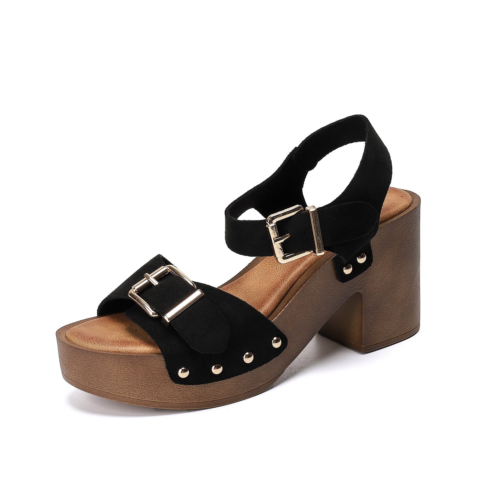 Waterproof Platform Chunky Heel Sandals