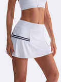 Women's Athletic Tennis Skort - Quick-Dry & Anti-Exposure Design